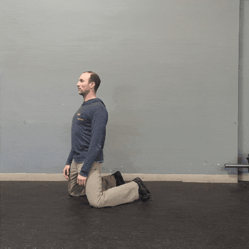 Coach Ryan demonstrates a few self-assisted Reverse Nordic Curl variations.