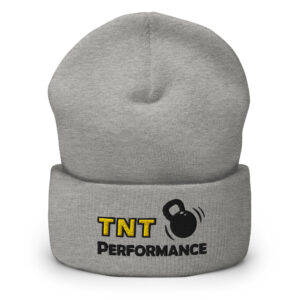 TNT Performance Stacked Logo—Cuffed Beanie
