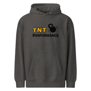 TNT Performance Stacked Logo—Unisex Premium Mid-Weight Hoodie