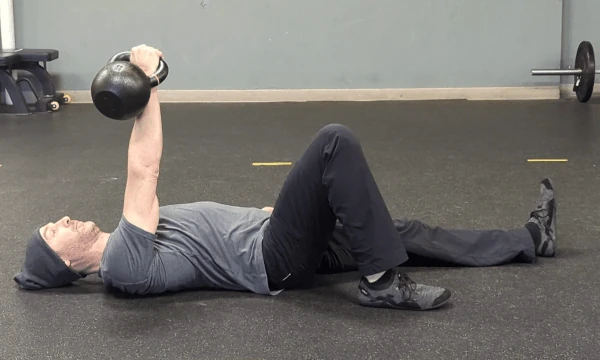 Coach Ryan demonstrates a Getup using the lateral grip.