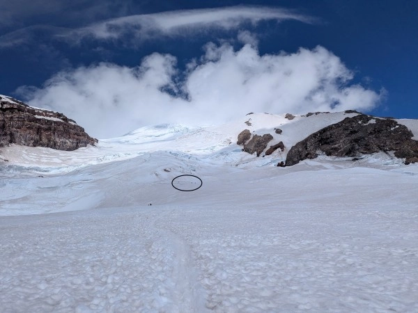The "DC route" on Mt. Rainier.