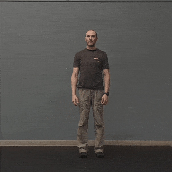 Coach Ryan demonstrates a narrow, spiral Teacup.