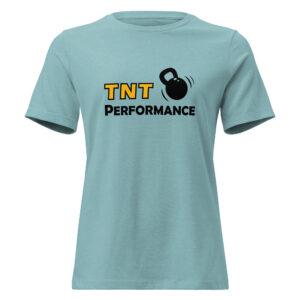 TNT Performance Stacked Logo—Women's Relaxed T-Shirt